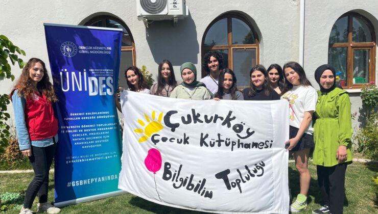Bilgibilim Topluluğunun “Çukurköy’e Kütüphane Kuruyoruz” Projesi Tamamlandı