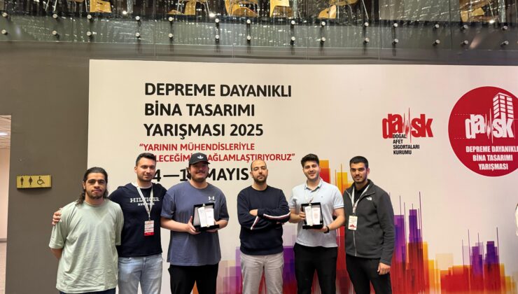 İKÇÜ, DASK Depreme Dayanıklı Bina Tasarımı Yarışmasından 2 Ödülle Döndü