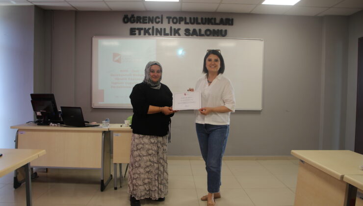 İKÇÜ Engelsiz Üniversite Koordinatörlüğü’nden TÜBİTAK-4008 Proje Eğitimi