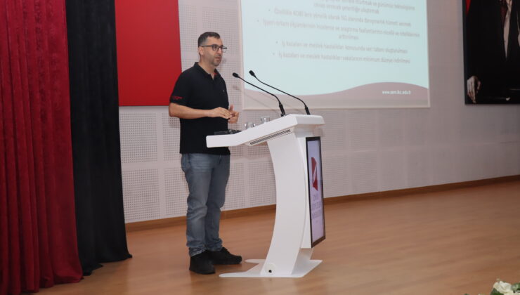 İŞKUR Gençlik Programı Kapsamında İKÇÜ’lü Öğrencilere “İş Sağlığı ve Güvenliği Eğitimi” Verildi