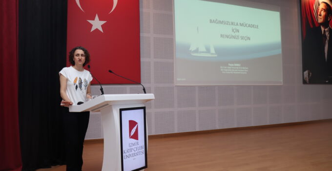 İKÇÜ’lü Öğrencilere Bağımlılıkla Mücadele Eğitimi Verildi