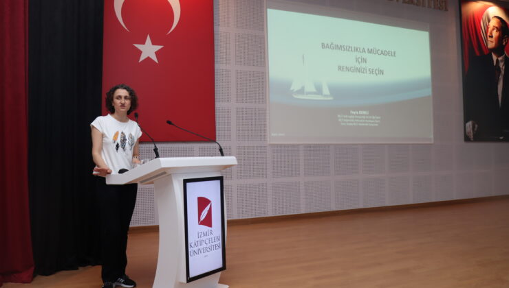 İKÇÜ’lü Öğrencilere Bağımlılıkla Mücadele Eğitimi Verildi
