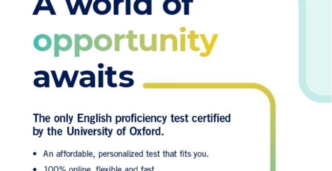 İKÇÜ YDY, TOEFL’dan Sonra Oxford Test of English (OTE)’in de Resmi Sınav Merkezi Oldu