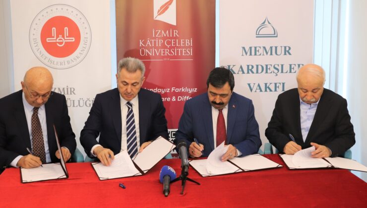 İKÇÜ Memur Kardeşler Camii İçin İlk Adım Atıldı