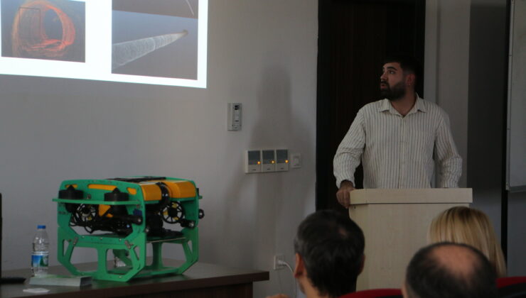 İKÇÜ Su Ürünleri Fakültesi’nin Düzenlediği Etkinlikte Su Altı Robotu “Explorov” Tanıtıldı