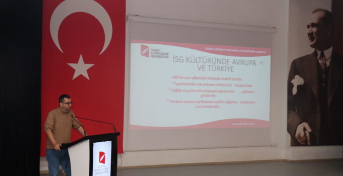 İKÇÜ’lü Öğrencilere İŞKUR Gençlik Programı Kapsamında “İş Sağlığı ve Güvenliği Eğitimi” Verildi