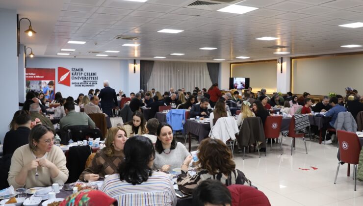 İKÇÜ, Geleneksel İftar Sofrasında Bir Araya Geldi