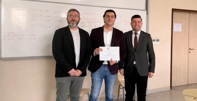 İKÇÜ Turizm Fakültesinde Endüstriyel Mutfak Ekipmanları Söyleşisi