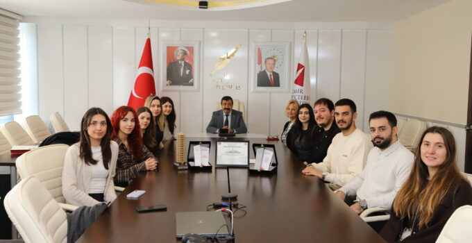 İKÇÜ Seismic Team’den Rektör Köse’ye Ziyaret