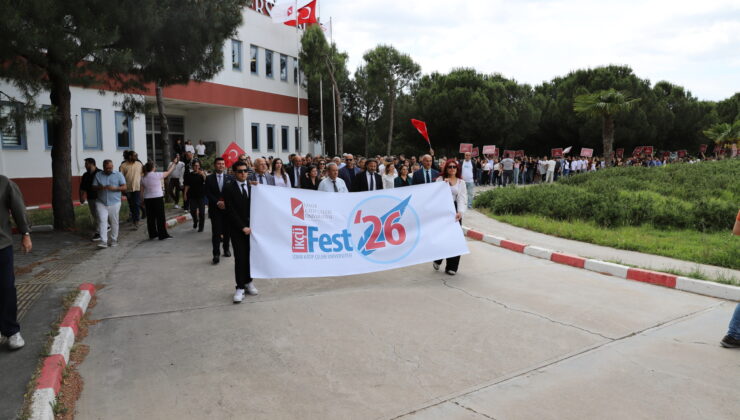 İKÇÜ FEST’26 Coşkuyla Başladı: Kampüste “Farkında ve Farklı” Bir Festival Havası!