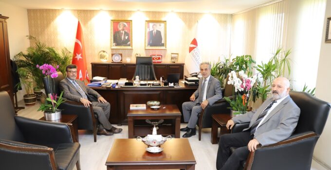 Bölge Üniversiteleri Rektörlerinden Rektör Prof. Dr. Balcı’ya Nezaket Ziyareti