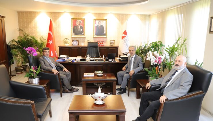 Bölge Üniversiteleri Rektörlerinden Rektör Prof. Dr. Balcı’ya Nezaket Ziyareti