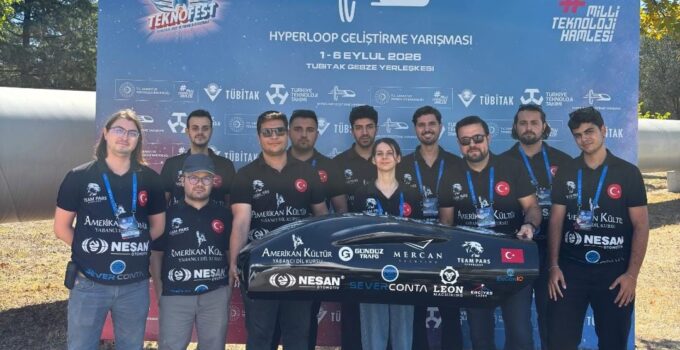 İKÇÜ’lü Genç Mühendisler TEKNOFEST Hyperloop Yarışması’nda İzmir’i Başarıyla Temsil Etti