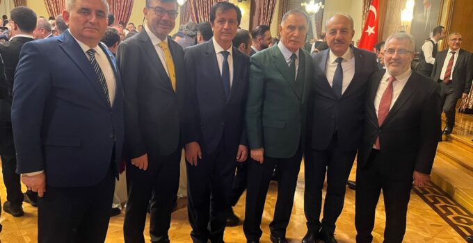 Rektörümüz Prof. Dr. Mustafa Balcı, TBMM Yeni Yasama Yılı Açılış Resepsiyonuna Katıldı