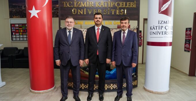 AK Parti Genel Sekreteri Eyyüp Kadir İnan’dan Rektör Prof. Dr. Mustafa Balcı’ya Ziyaret