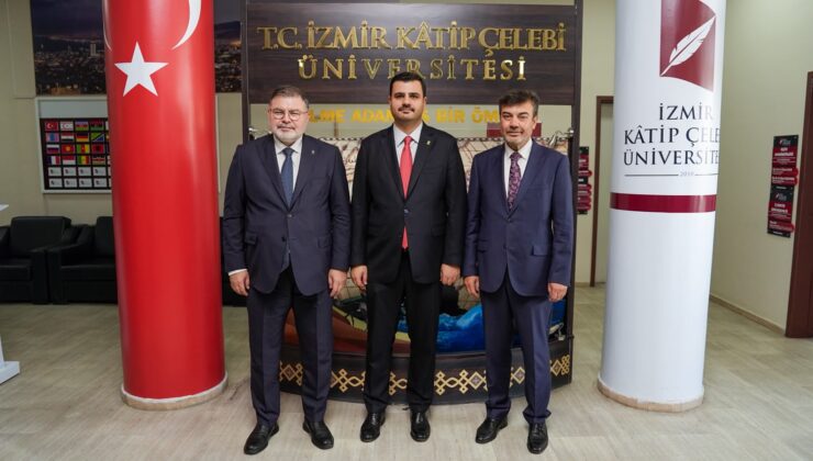 AK Parti Genel Sekreteri Eyyüp Kadir İnan’dan Rektör Prof. Dr. Mustafa Balcı’ya Ziyaret