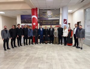 AK Parti İzmir Milletvekili Ceyda Bölünmez Çankırı’dan Rektör Prof. Dr. Mustafa Balcı’ya Hayırlı Olsun Ziyareti