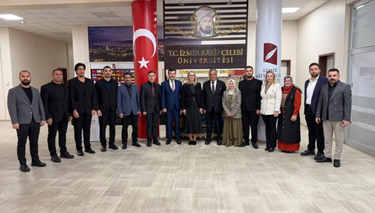 AK Parti İzmir Milletvekili Ceyda Bölünmez Çankırı’dan Rektör Prof. Dr. Mustafa Balcı’ya Hayırlı Olsun Ziyareti