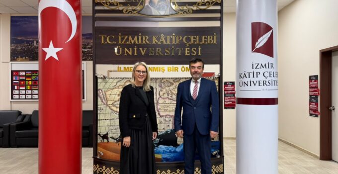 AK Parti İzmir Milletvekili Ceyda Bölünmez Çankırı’dan Rektör Prof. Dr. Mustafa Balcı’ya Hayırlı Olsun Ziyareti