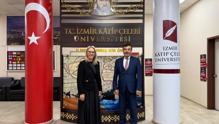 AK Parti İzmir Milletvekili Ceyda Bölünmez Çankırı’dan Rektör Prof. Dr. Mustafa Balcı’ya Hayırlı Olsun Ziyareti