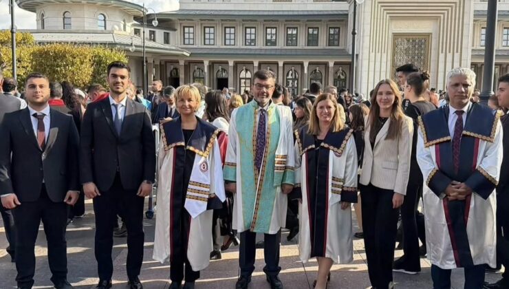 Rektörümüz Prof. Dr. Mustafa Balcı 2026-2027 Yükseköğretim Akademik Yılı Açılış Töreni’ne Katıldı